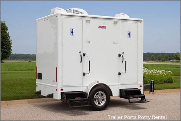 Trailer Porta Potties Rental rental in Delaware near me